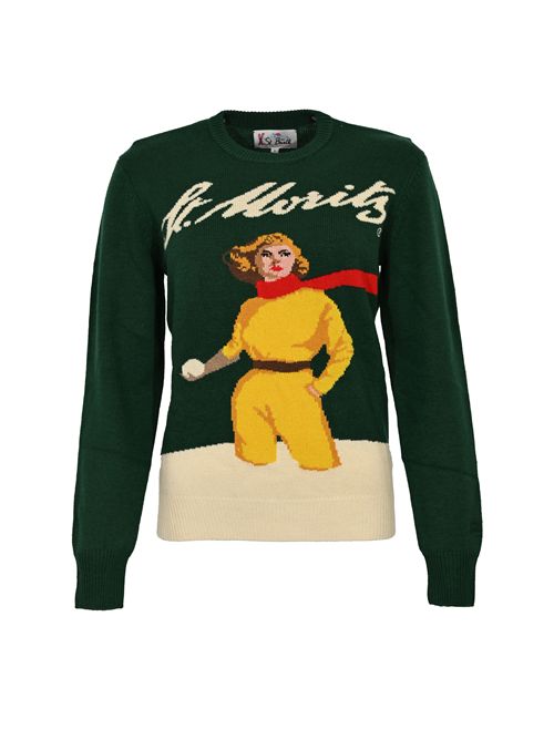 Maglione New Queen Moritz in misto lana e cachemire Mc2 Saint Barth | QUE001800445I